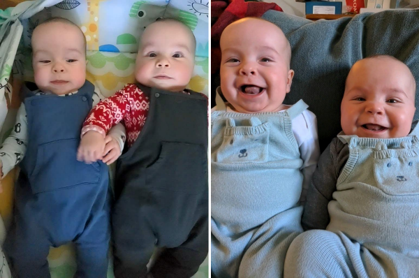 Miles and Finn, 11/22